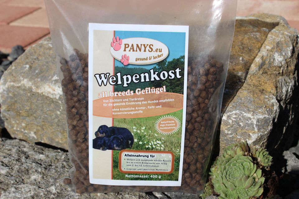 Welpenkost für alle Rassen - Mini Kroketten Testangebot 2 x 400g zum Preis von 1